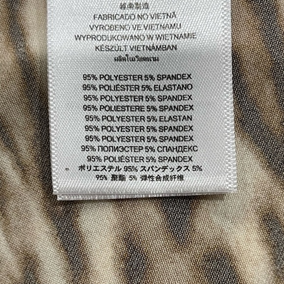 MICHAEL Michael Kors Animal Print Maxi Dress Size Medium - Picture 11 of 13